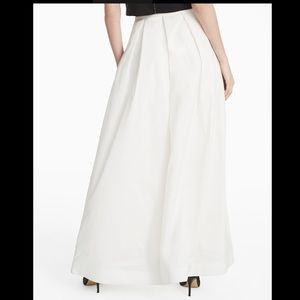 WHBM PLEATED TAFFETA BALL SKIRT